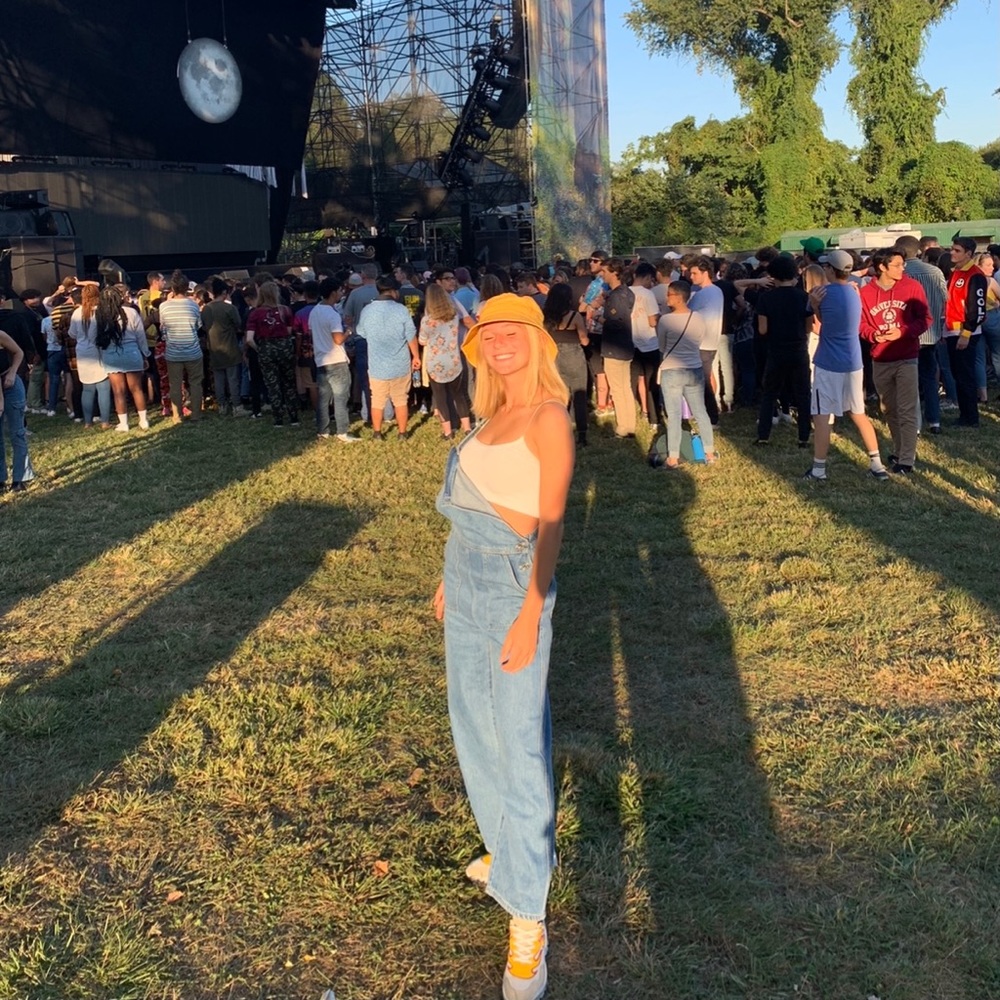 yellow bucket hat